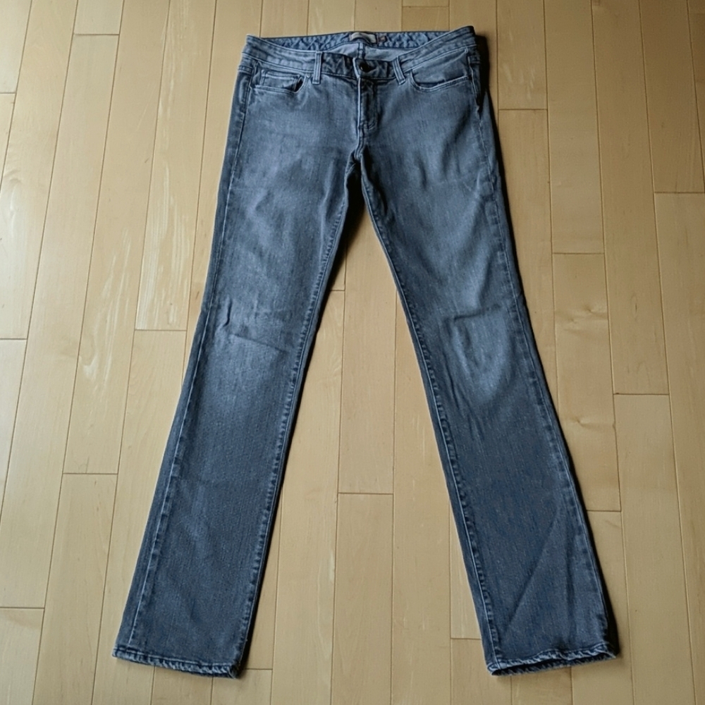 Paige grey wash skinny jeans